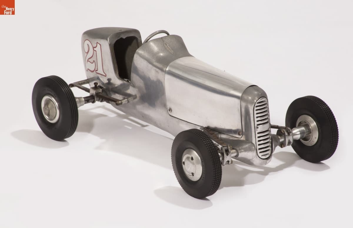Gas-Powered Racing Tether Car, 1940-1950
