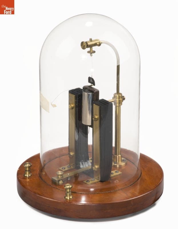 Deprez-D'Arsonval Dead Beat Galvanometer, circa 1885