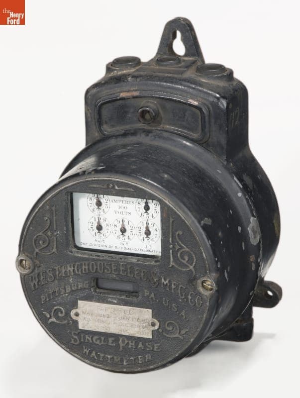 Westinghouse Type A Wattmeter, circa 1903