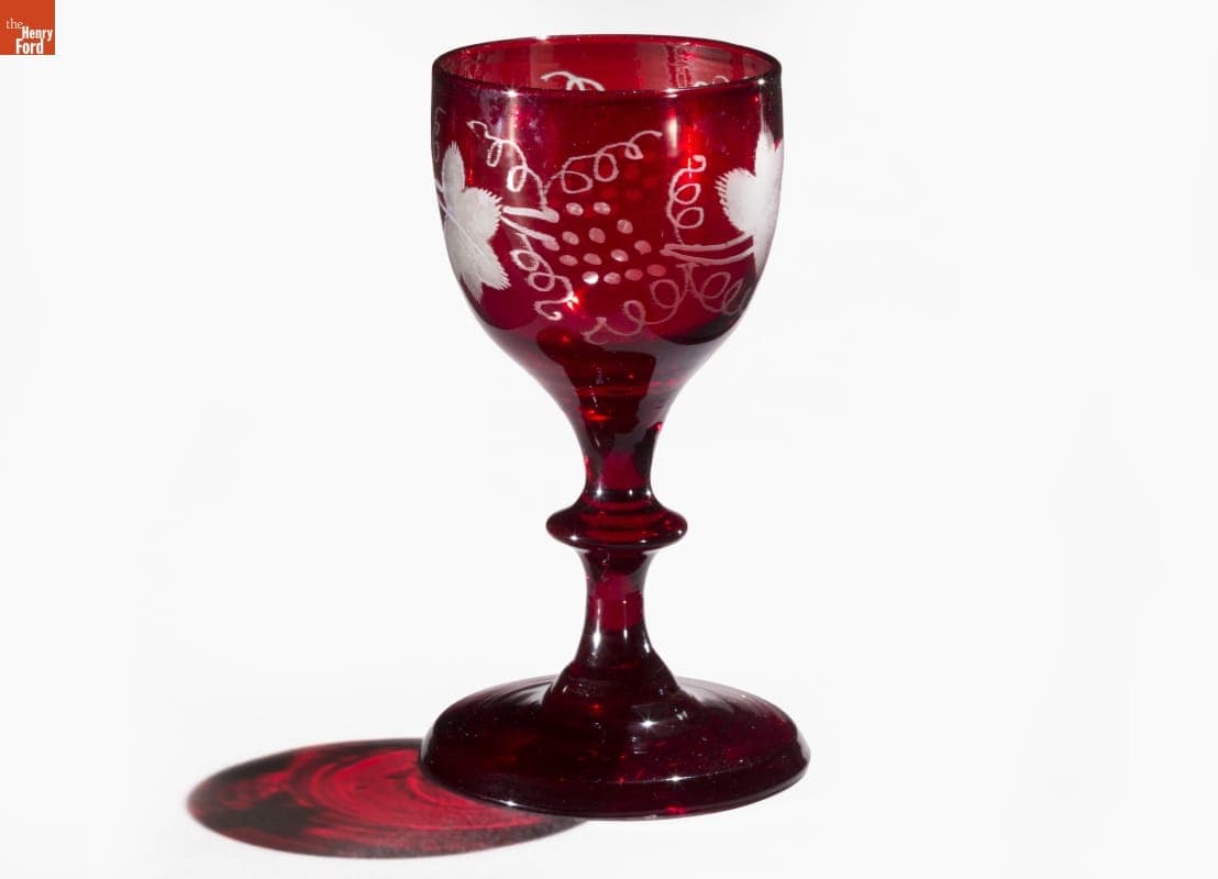 Cordial Glass, 1860-1880