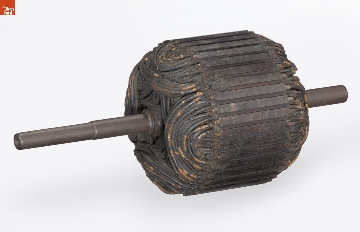 Rotor for Westinghouse Induction Motor, 1889-1895