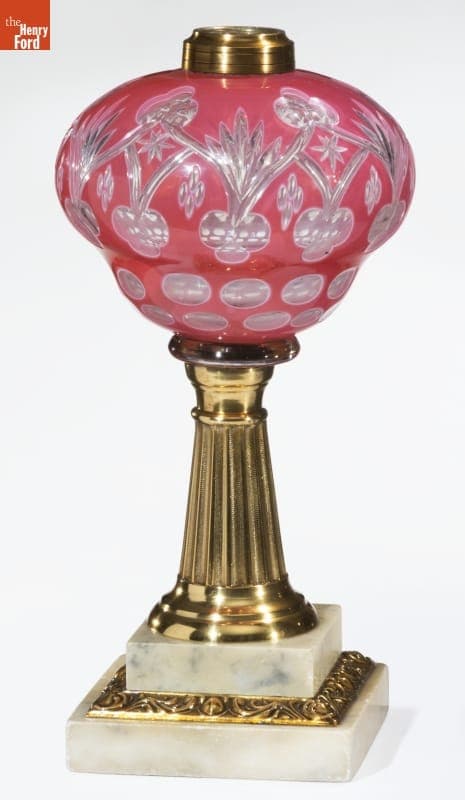 Kerosene Lamp, 1860-1875