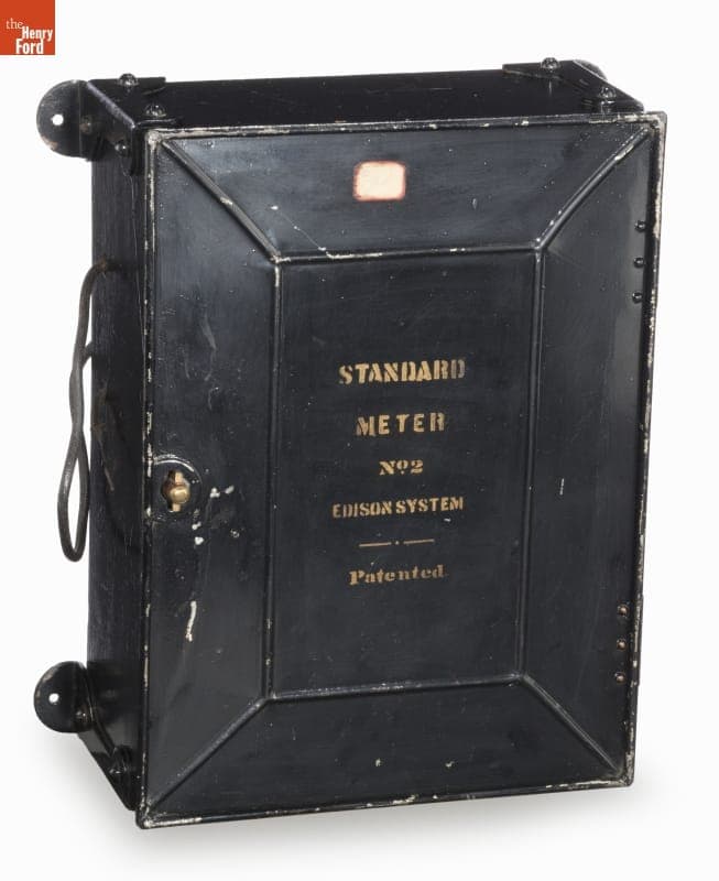 Bergmann & Company Edison Chemical Meter, 1881-1889