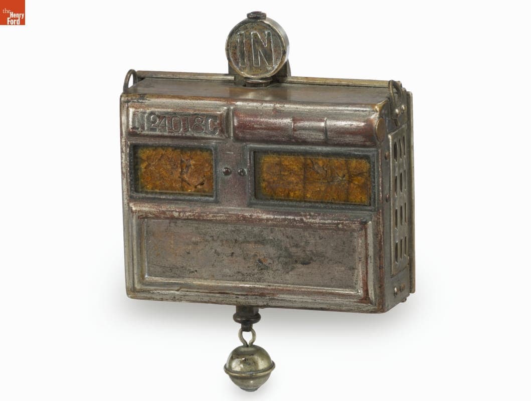 Meaker Manufacturing Company Fare Box, circa 1900