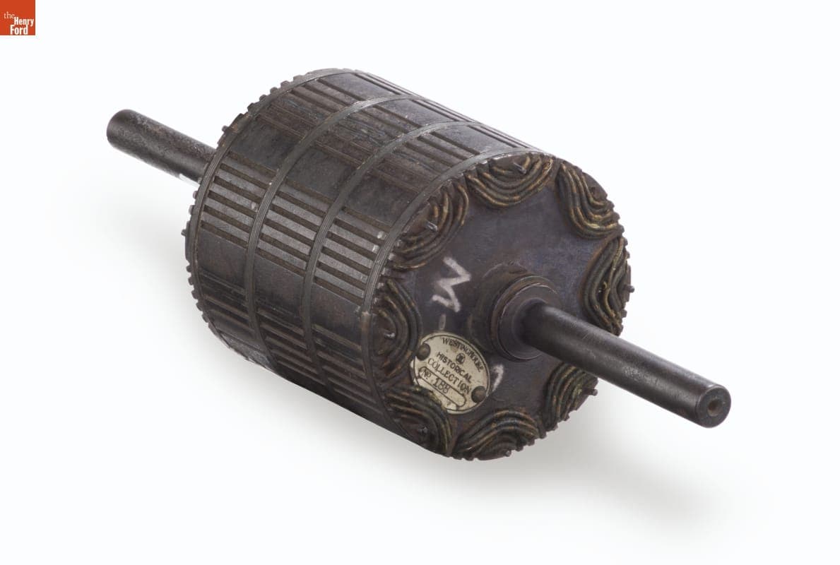 Rotor for Westinghouse Induction Motor, 1889-1895