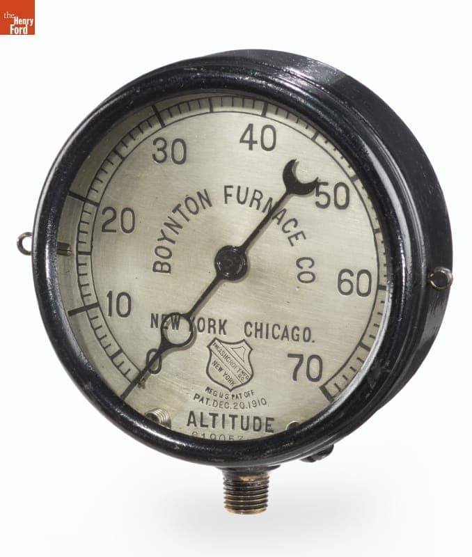 Altitude Gauge, circa 1920