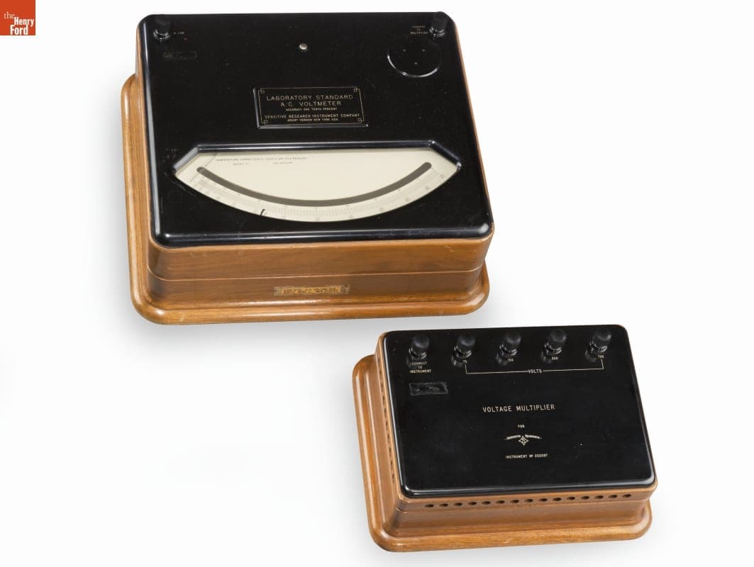 Sensitive Research Instrument Company Model L Voltmeter and Voltage Multiplier, 1960-1970