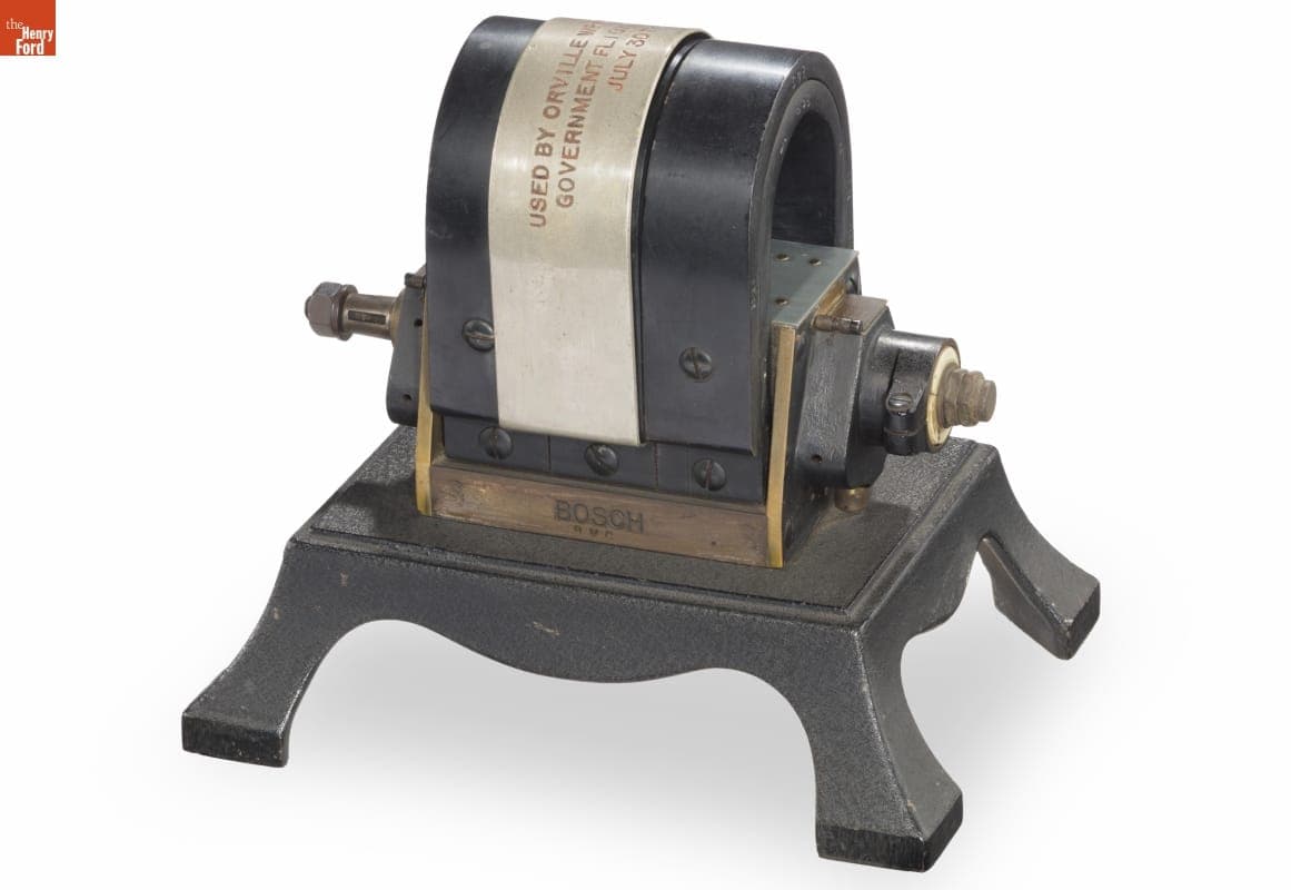 Bosch Type ARN Magneto, Used by Orville Wright at Fort Myer, Virginia, 1909