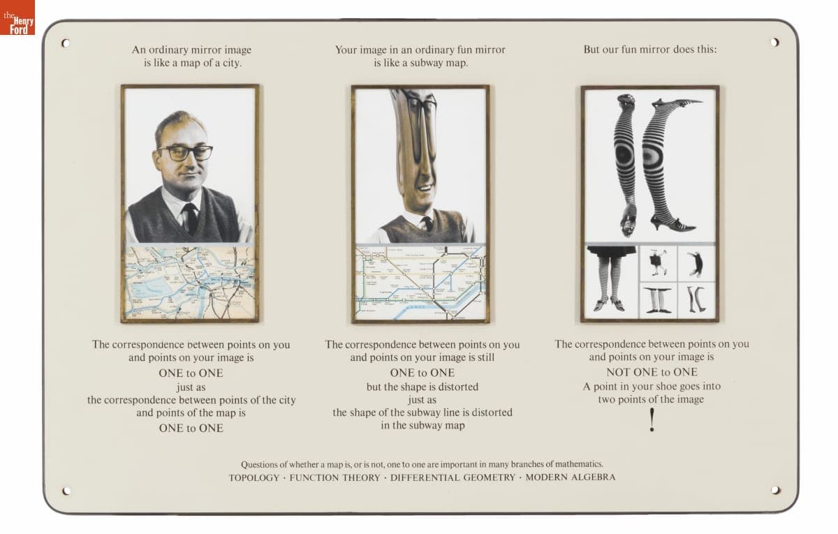 "Topology" from Mathematica: A World of Numbers and Beyond Exhibition, 1960-1961