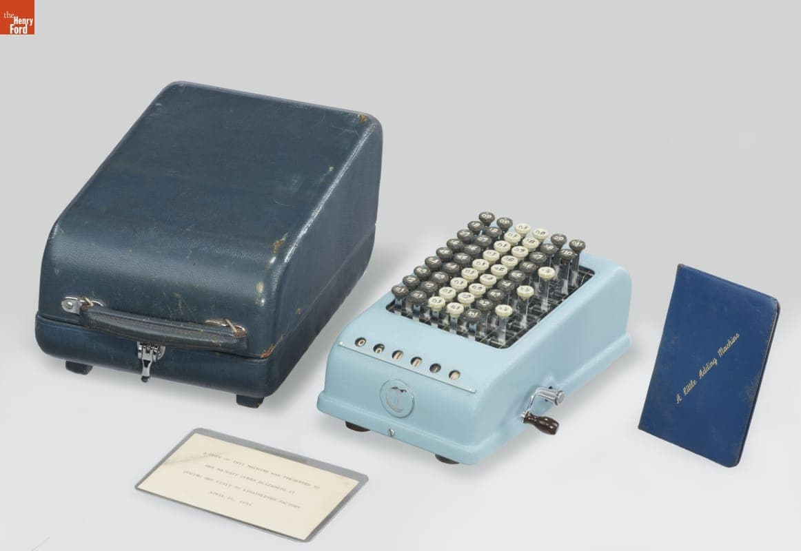 Copy of a Custom "Baby Calculator" Presented to Queen Elizabeth II for Prince Charles, 1953