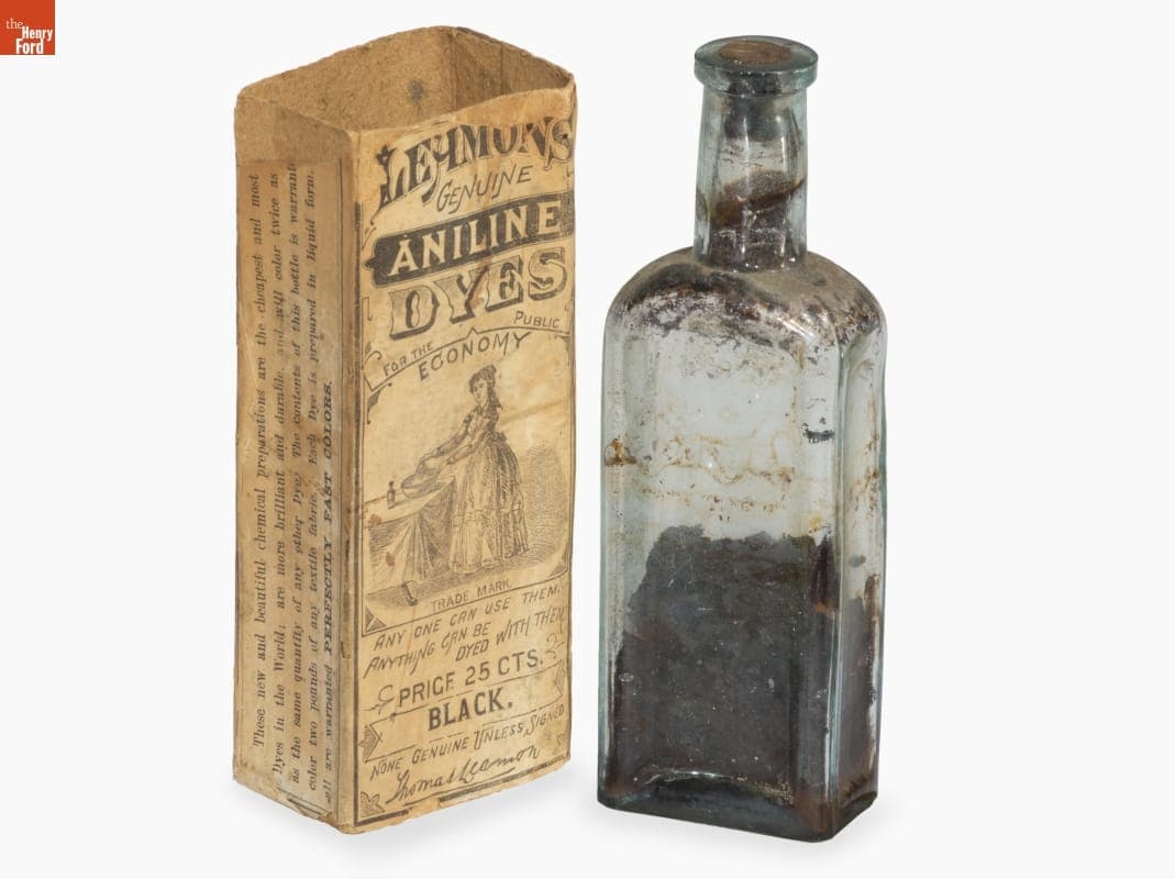 Wells, Richardson & Company "Leamon's Genuine Aniline Dyes: Black," 1873-1880