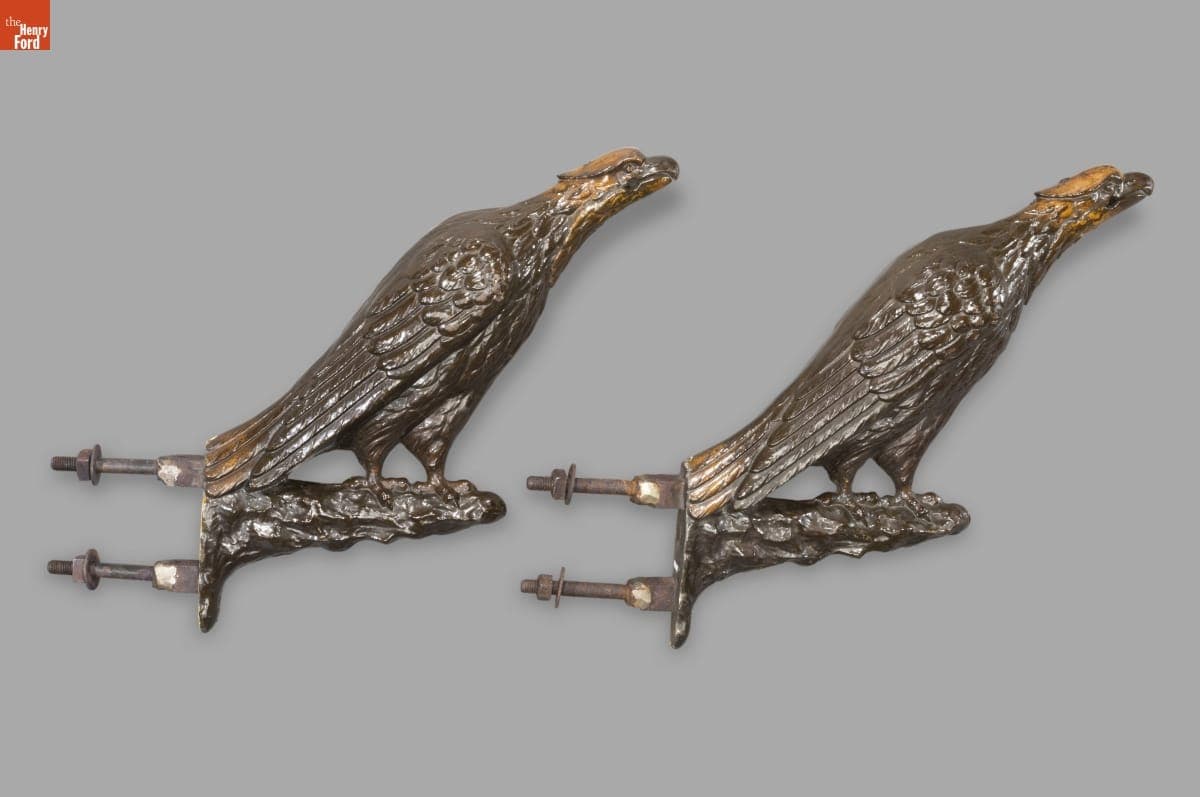 Eagle Gate Post Ornaments, 1850-1875