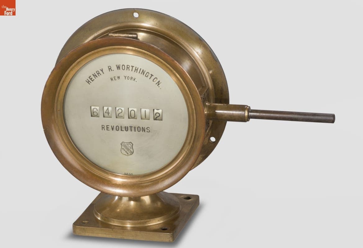 Ashcroft Manufacturing Company Tachometer, circa 1920