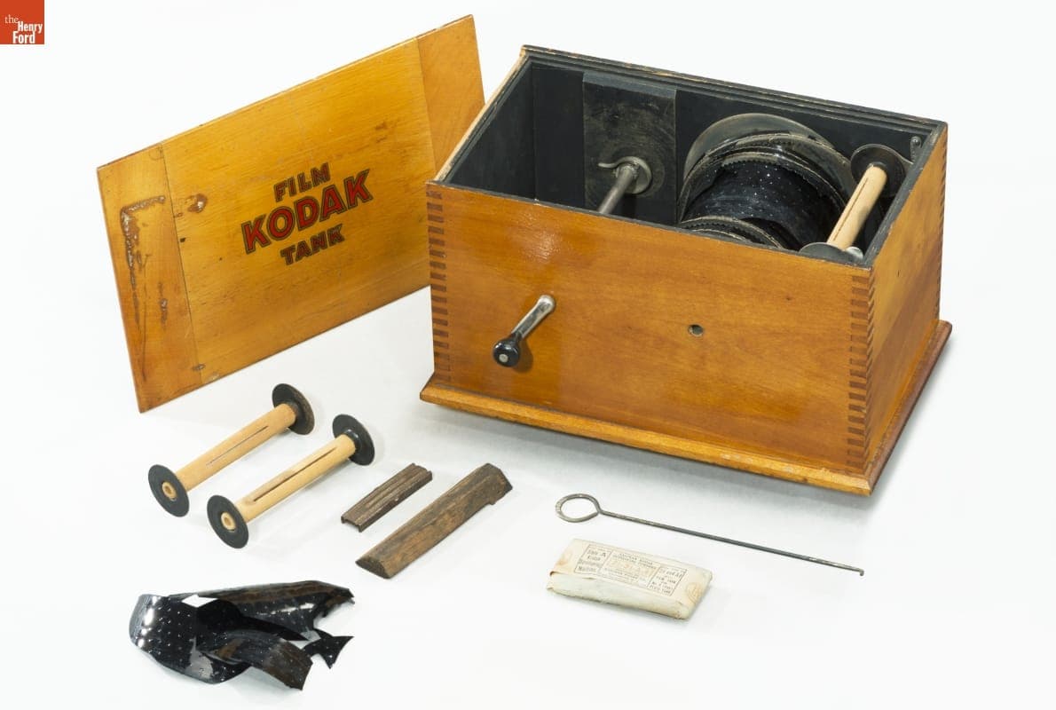 Kodak Film Developer Tank with Developing Powder, 1907-1920