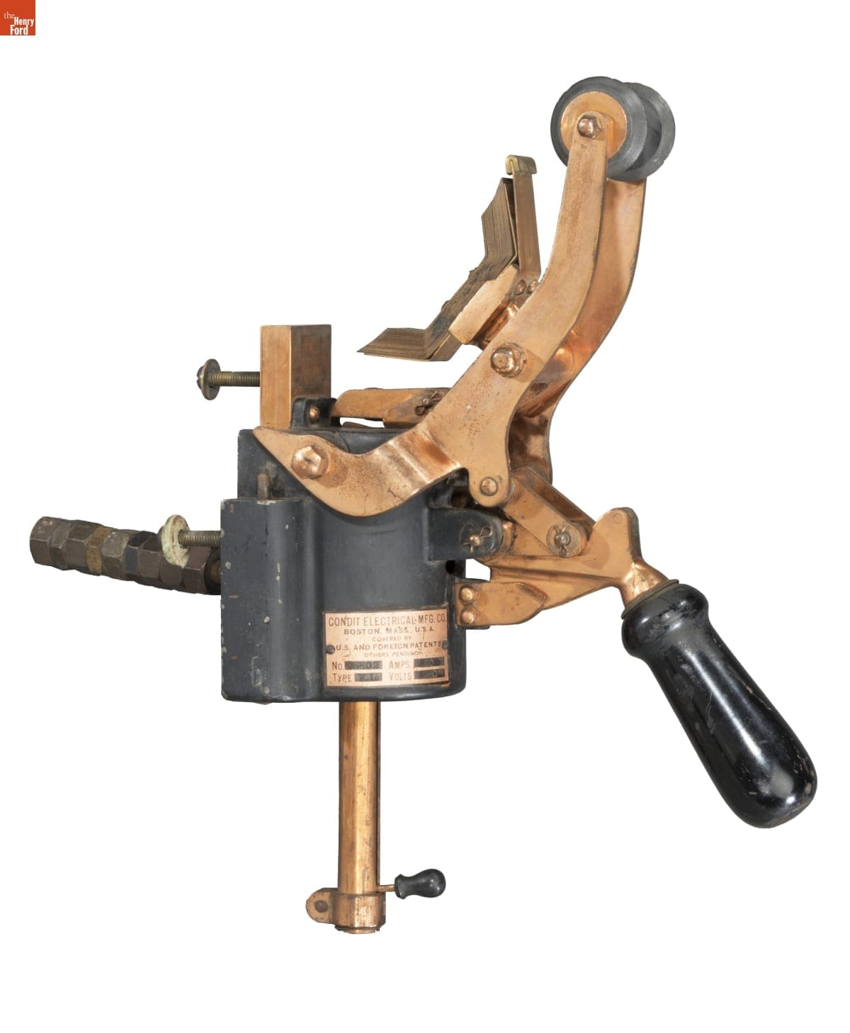 Condit Electrical Mfg. Co. Type K Circuit Breaker, 1899-1925