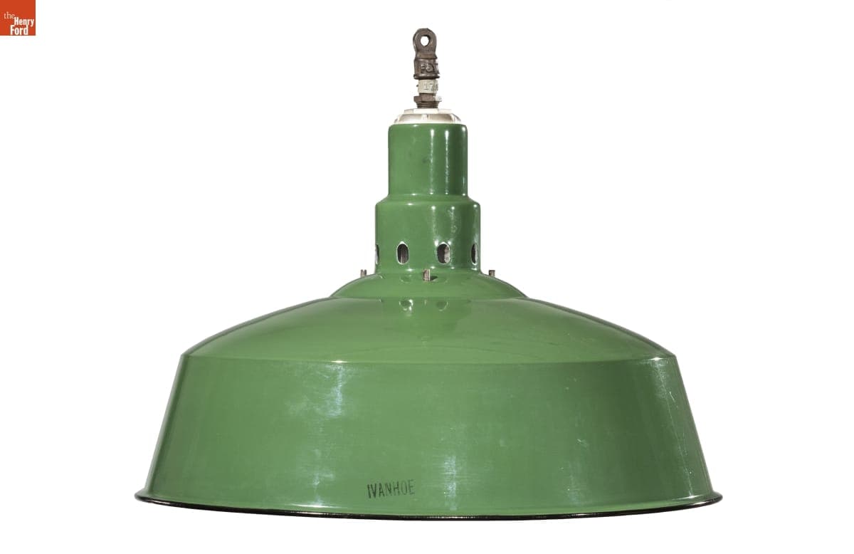 Ivanhoe Light Fixture with General Electric Vapor Lamp Company Type H1 Mercury Lamp, 1936