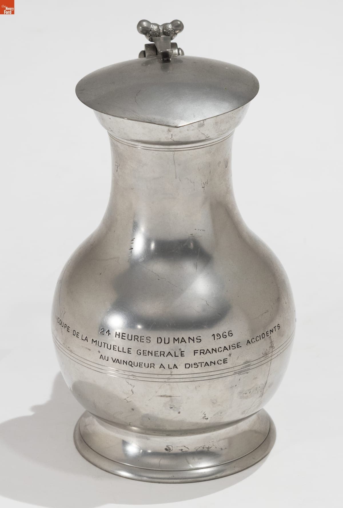 "Distance Winner" Trophy, Awarded to Ford Motor Company at the 1966 24 Hours of Le Mans Race
