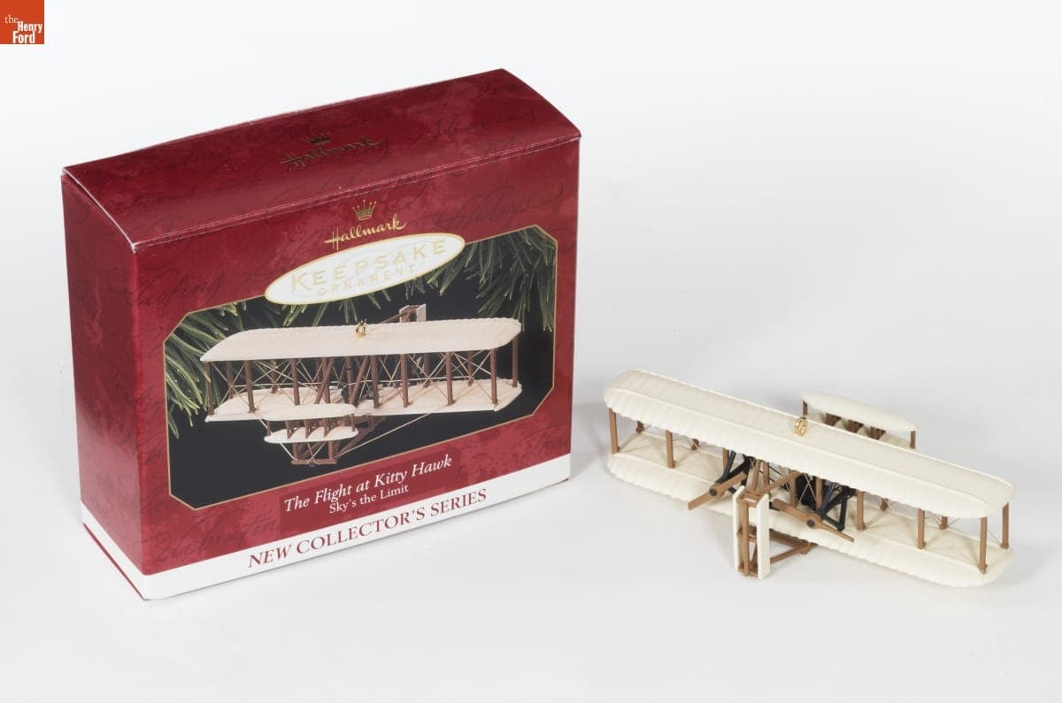Hallmark "Sky's the Limit Series: The Flight at Kitty Hawk" Christmas Ornament, 1997