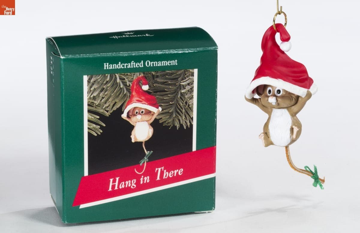 Hallmark "Hang in There" Christmas Ornament, 1989