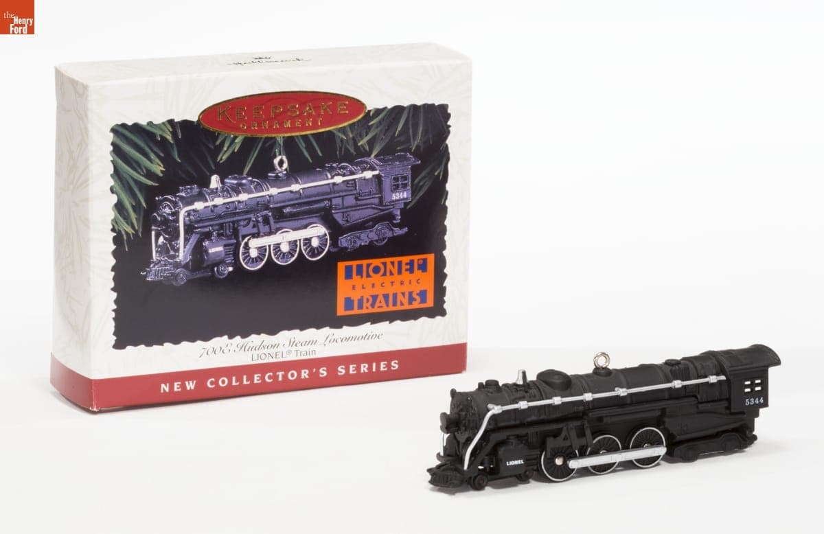 Hallmark "LIONEL Train Series: 700E Hudson Steam Locomotive" Christmas Ornament, 1996