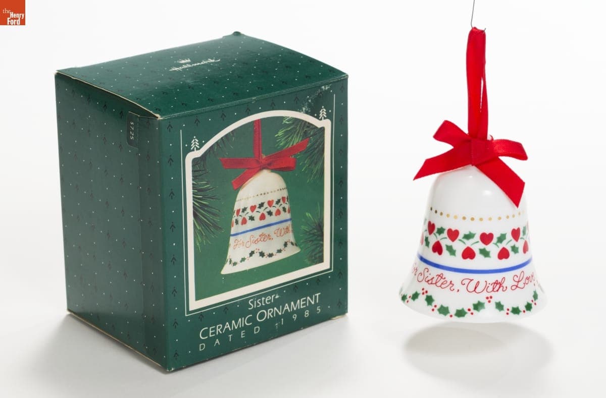 Hallmark "Sister" Christmas Ornament, 1985
