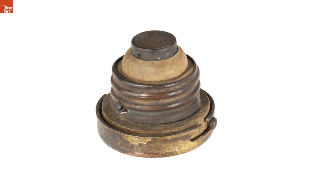 Edison Size #1 Safety Fuse, circa 1883