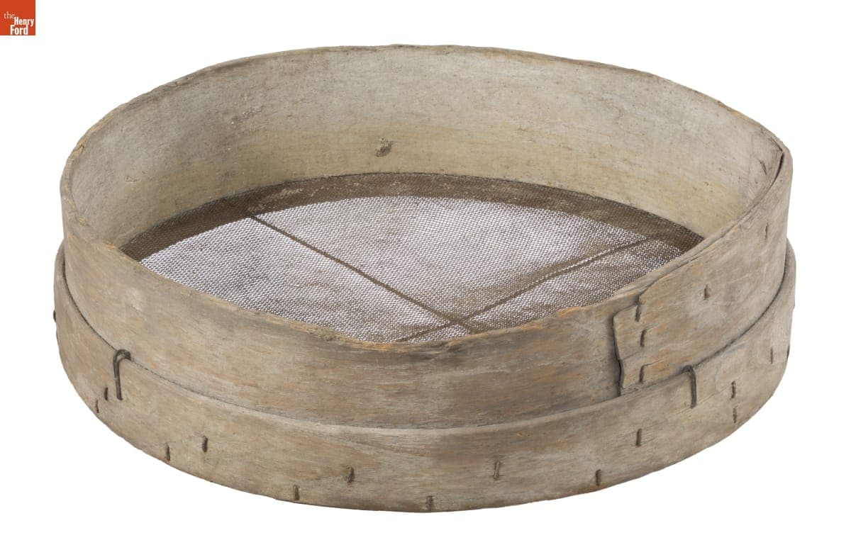 Sieve, 1880-1930