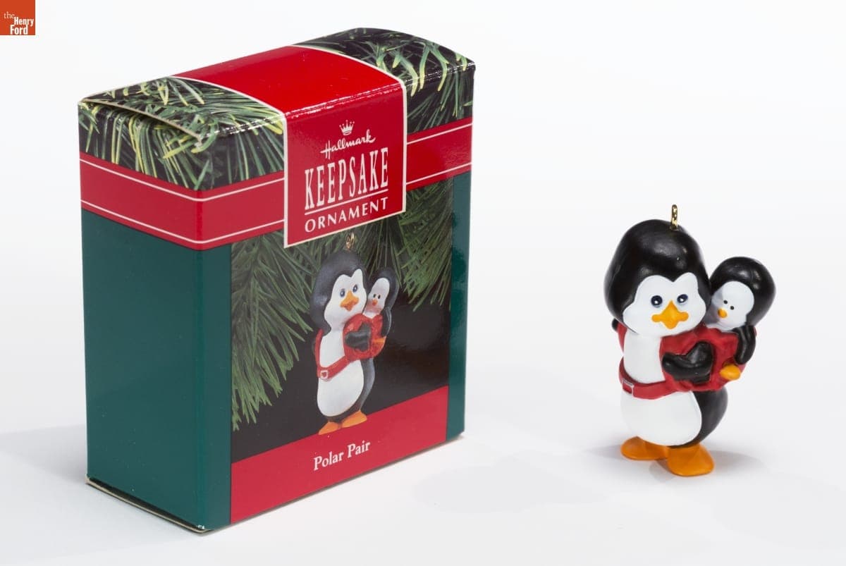 Hallmark "Polar Penguin: Polar Pair" Christmas Ornament, 1990