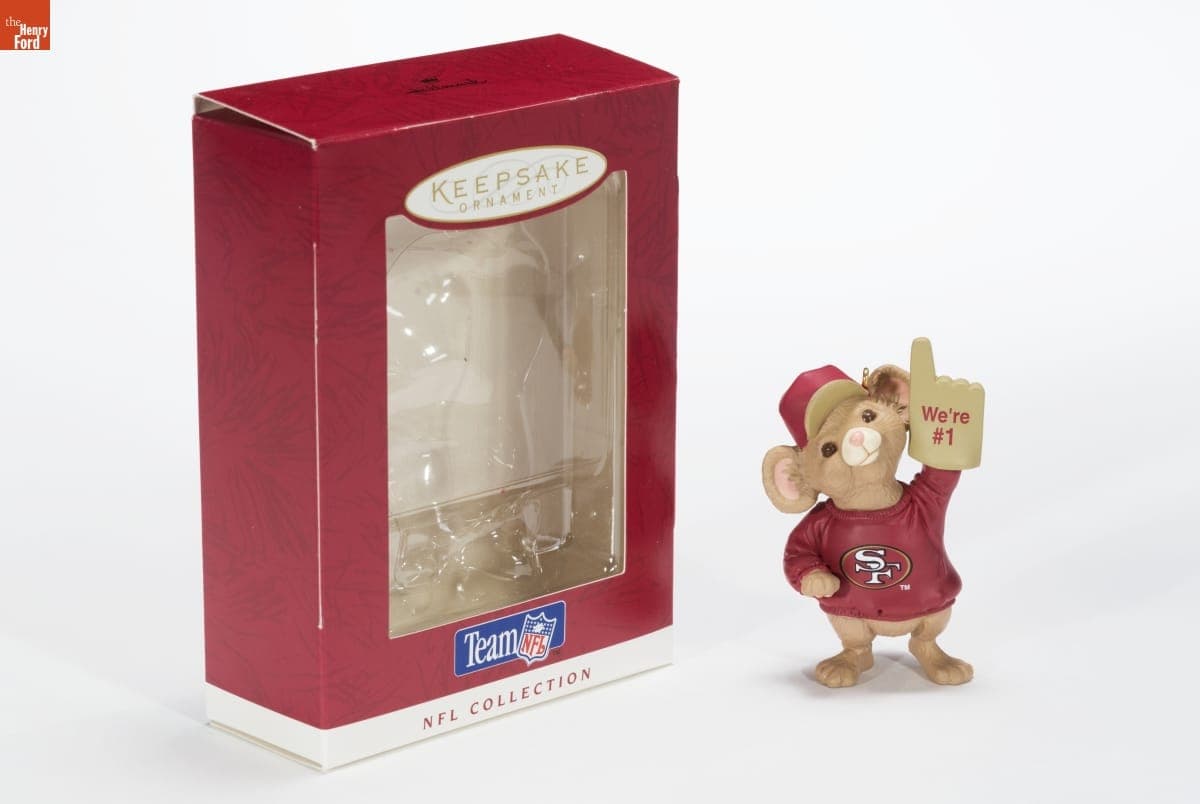 Hallmark "NFL Collection: San Francisco 49ers" Christmas Ornament, 1996