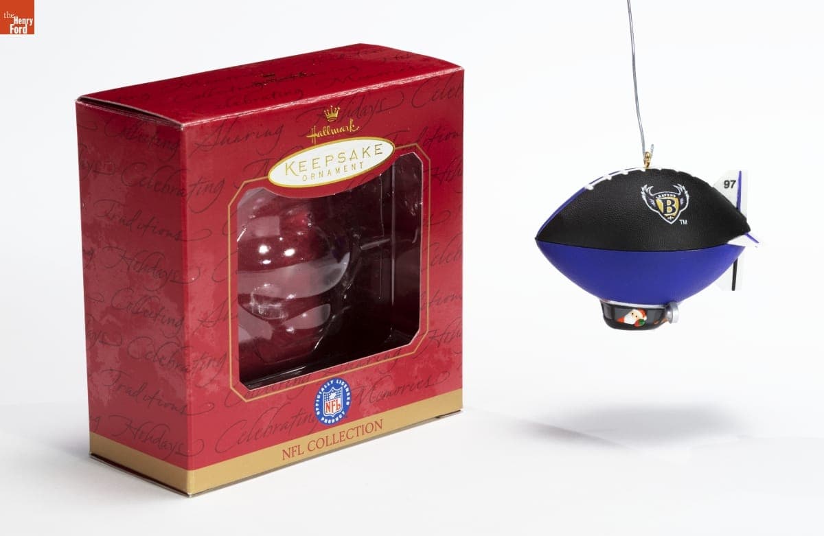 Hallmark "NFL Collection: Baltimore Ravens" Christmas Ornament, 1997