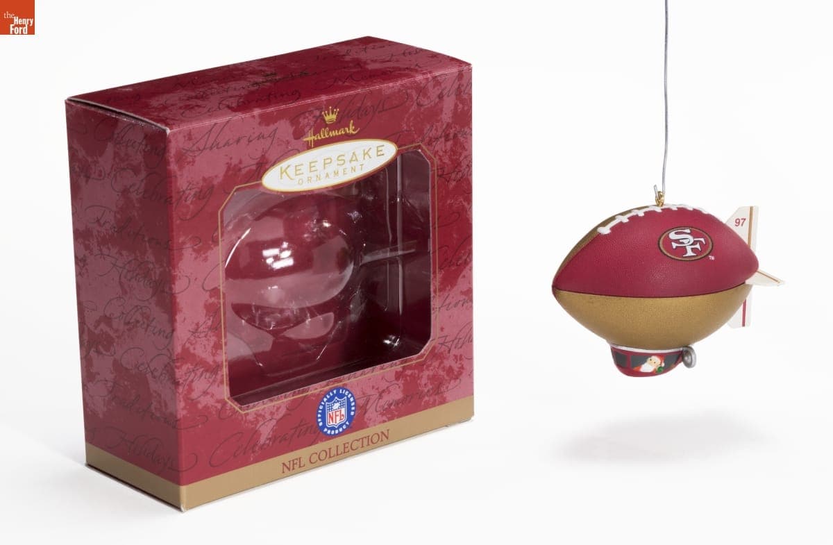 Hallmark "NFL Collection: San Francisco 49ers" Christmas Ornament, 1997