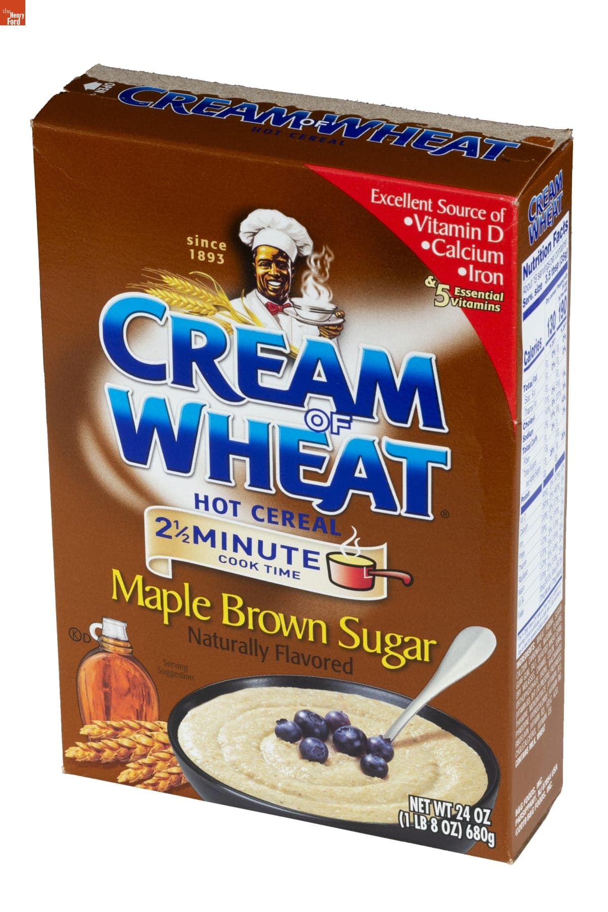 Cream of Wheat "Maple Brown Sugar" Hot Cereal Packaging, 2020