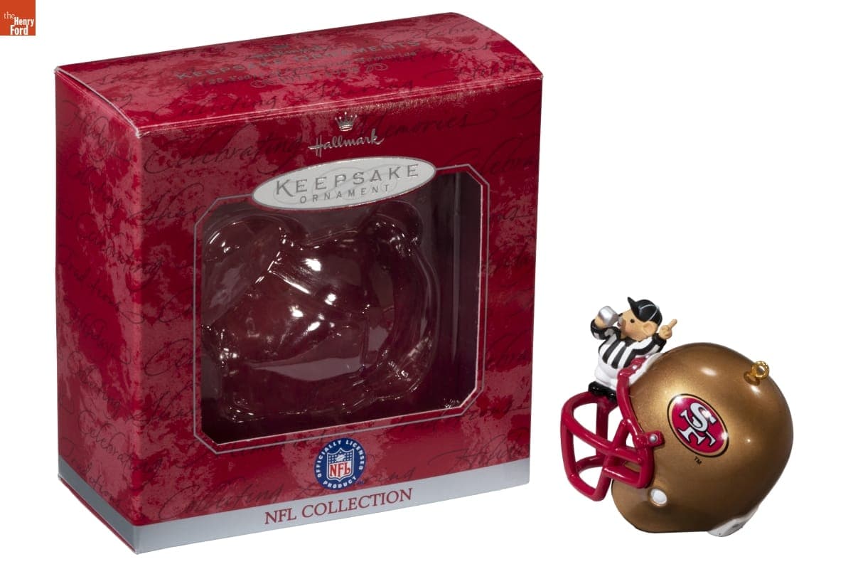 Hallmark "NFL Collection: San Francisco 49ers" Christmas Ornament, 1998