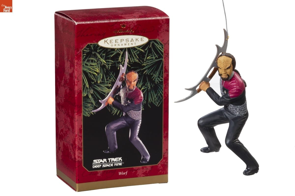 Hallmark "STAR TREK Deep Space Nine: Worf" Christmas Ornament, 1999