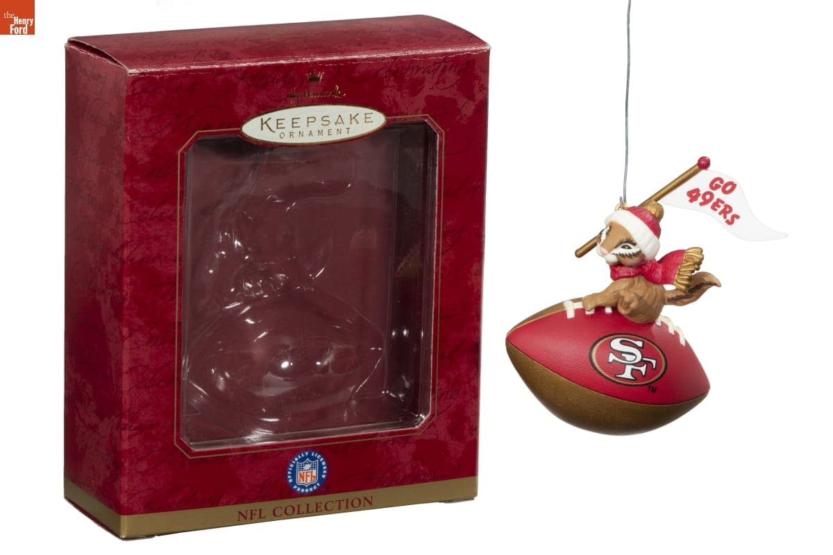 Hallmark "NFL Collection: San Francisco 49ers" Christmas Ornament, 1999