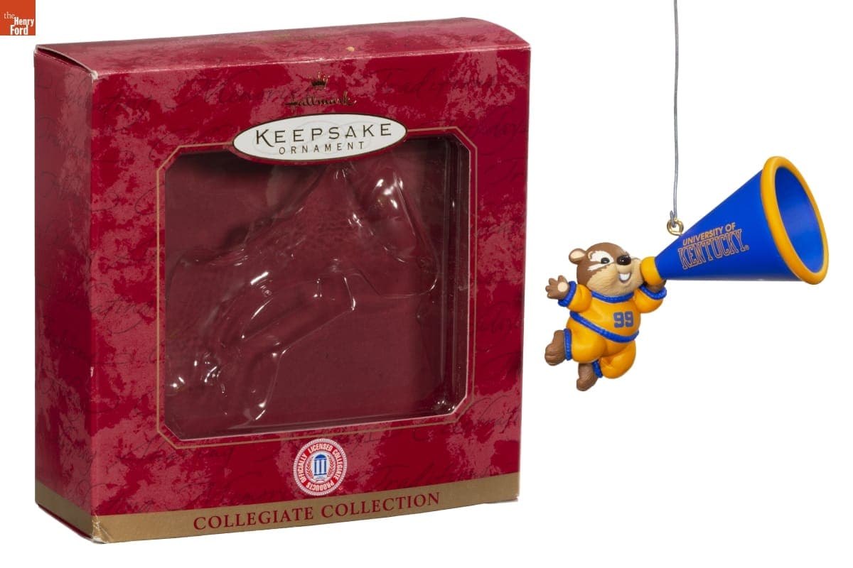 Hallmark "Collegiate Collection: Kentucky Wildcats" Christmas Ornament, 1999