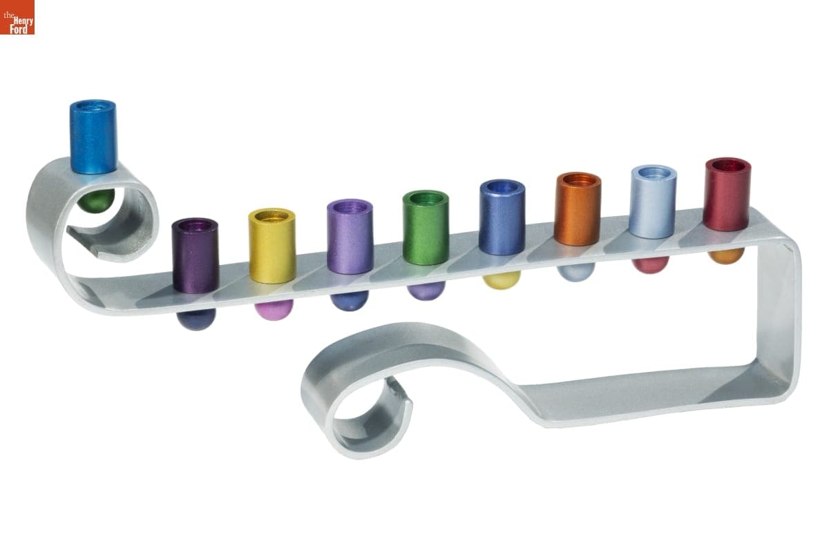 "Emanual Menorah" Hanukkah Lamp, circa 2020