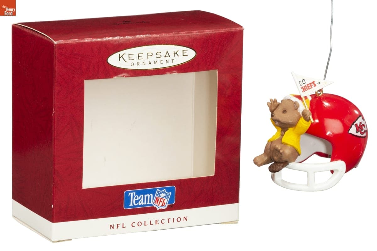 Hallmark "NFL Collection: Kansas City Chiefs" Christmas Ornament, 1995