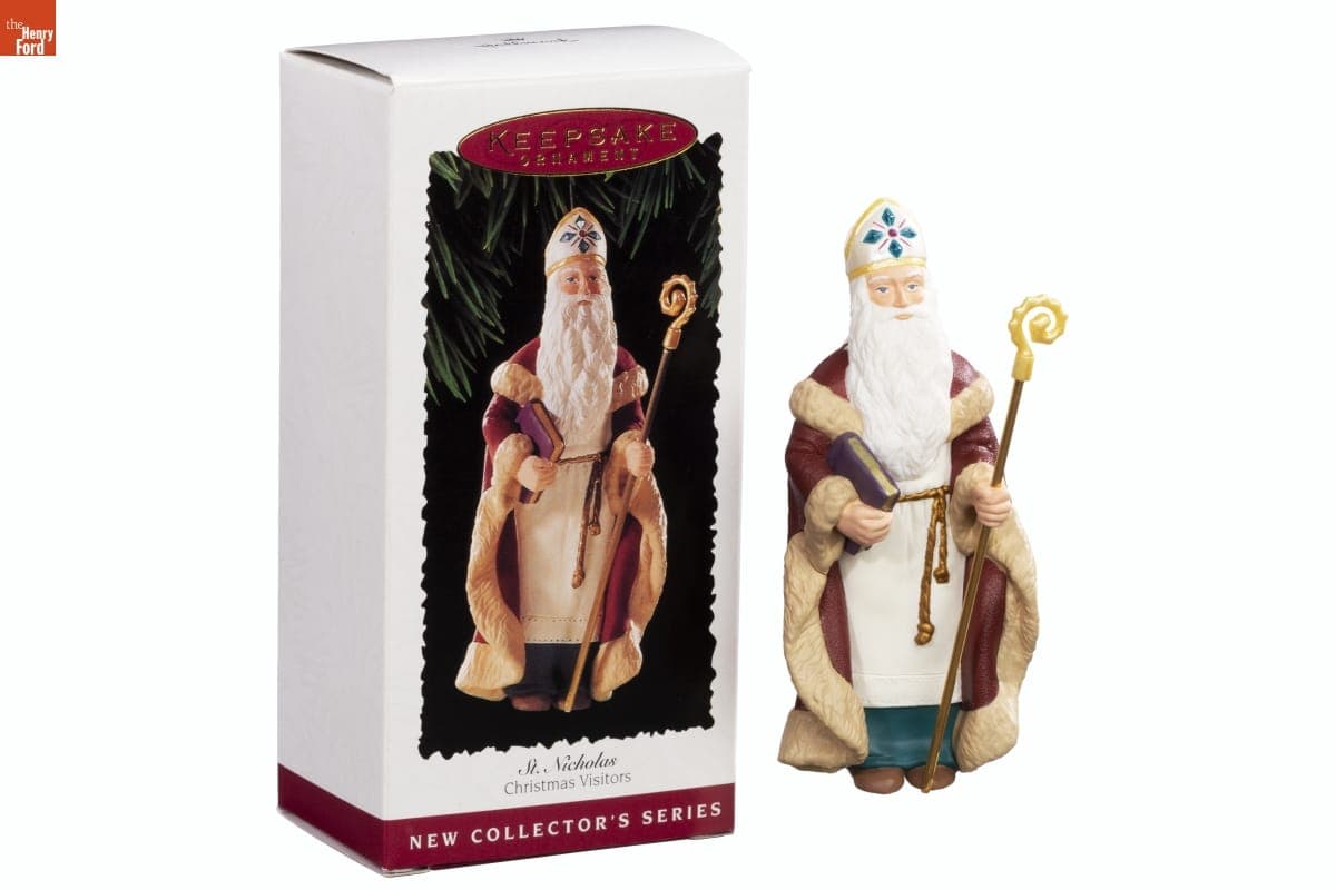 Hallmark "Christmas Visitors Series: St. Nicholas" Christmas Ornament, 1995