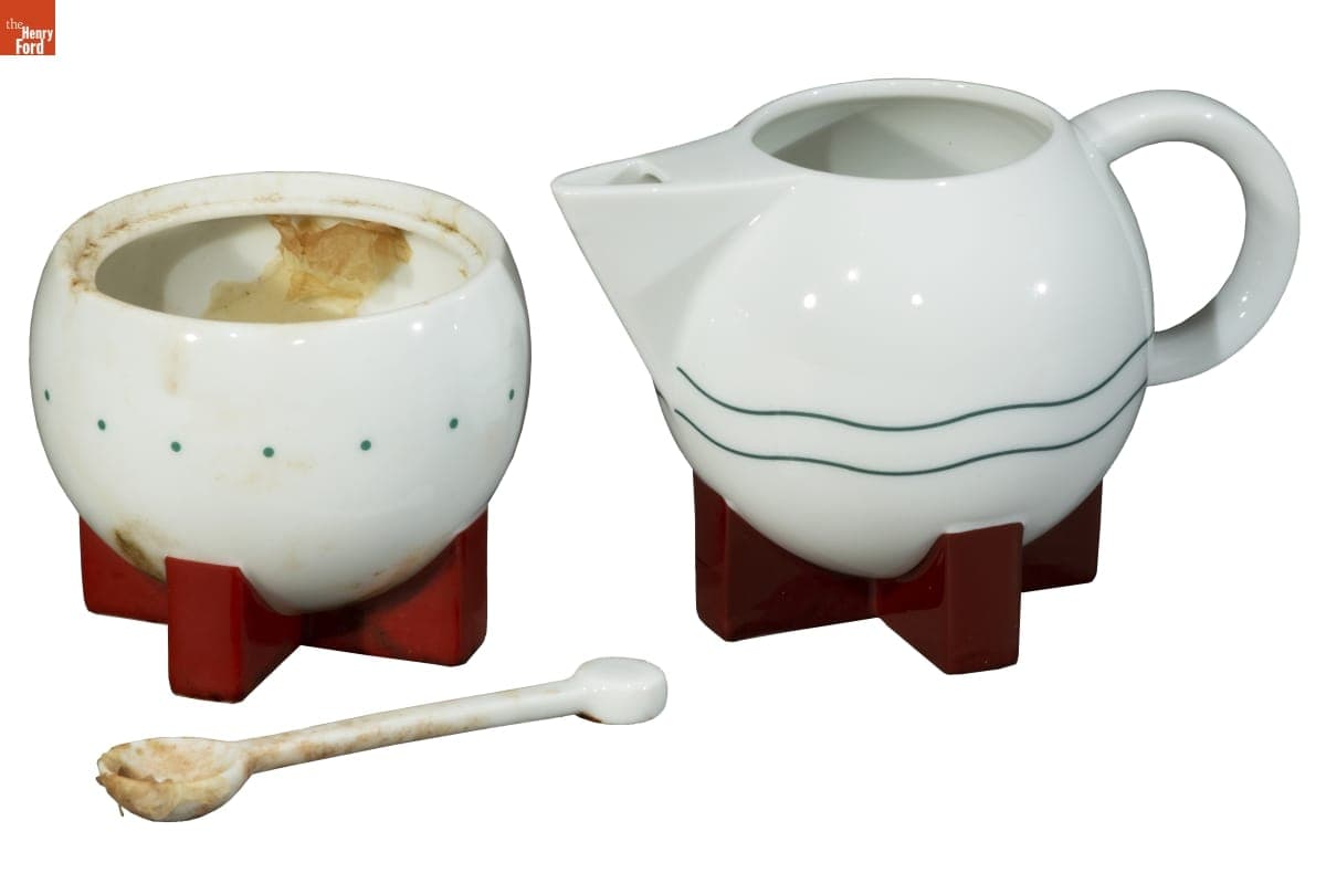 Sugar and Creamer Set, 1987