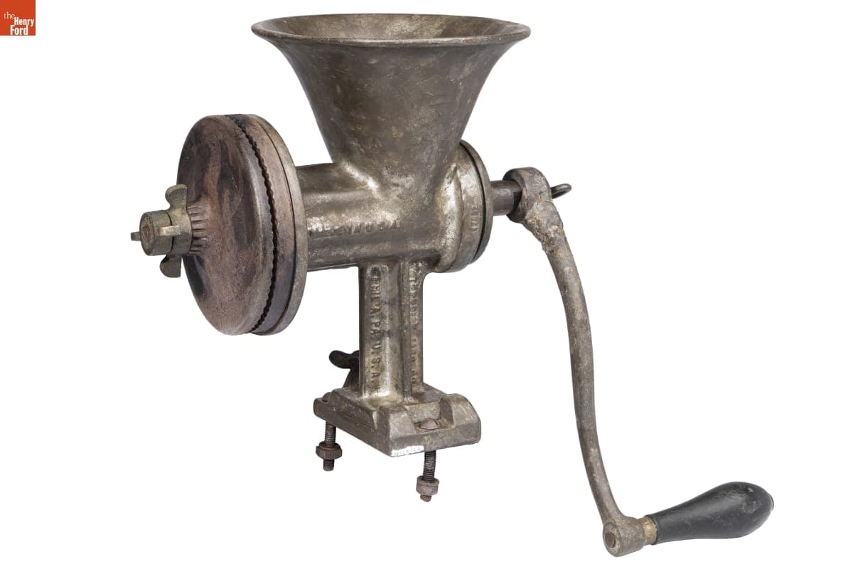 Enterprise Manufacturing Company Tinned Meat Chopper, 1910-1920