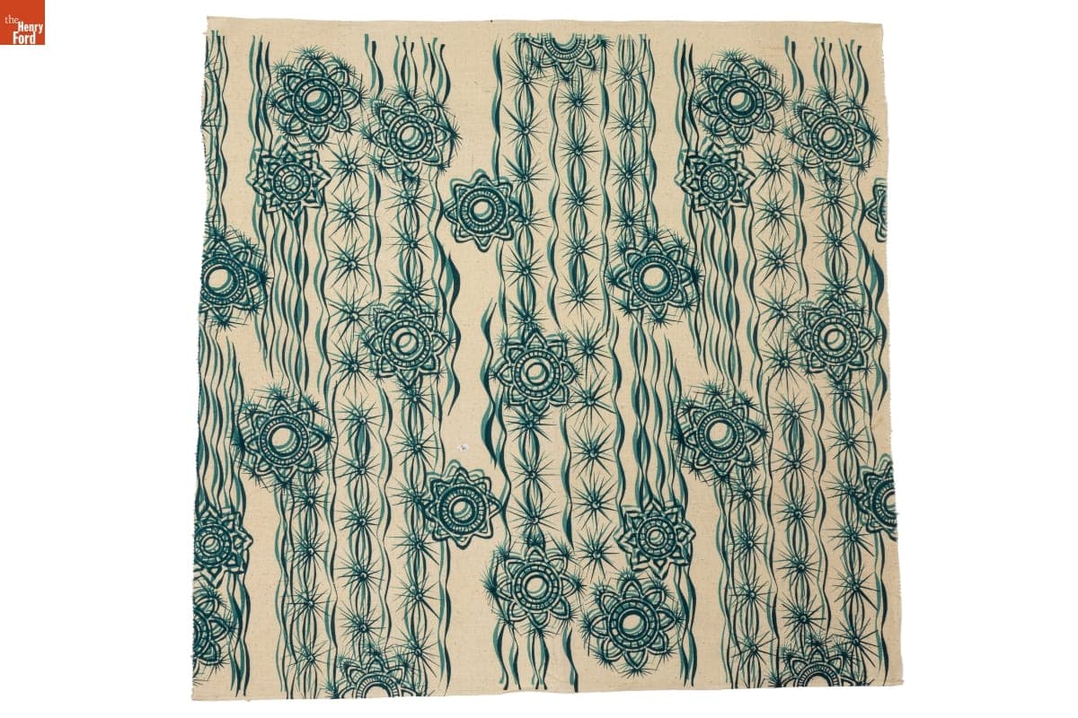 Harwood Steiger Fabric, "Cactus"