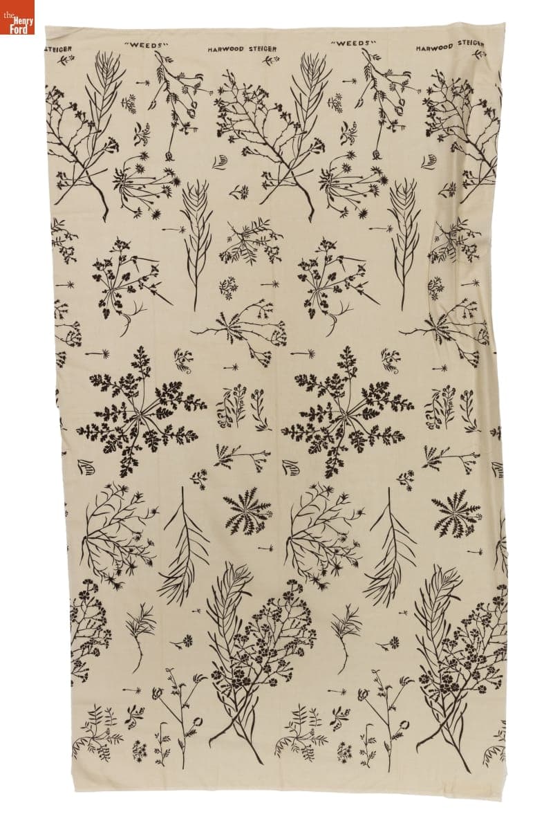 Harwood Steiger Fabric, "Weeds"