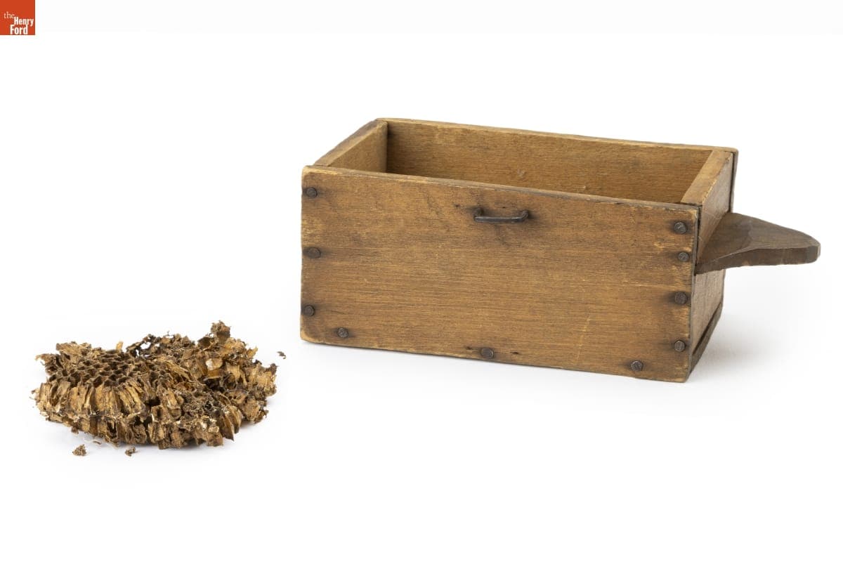 Bee Box with Honeycomb