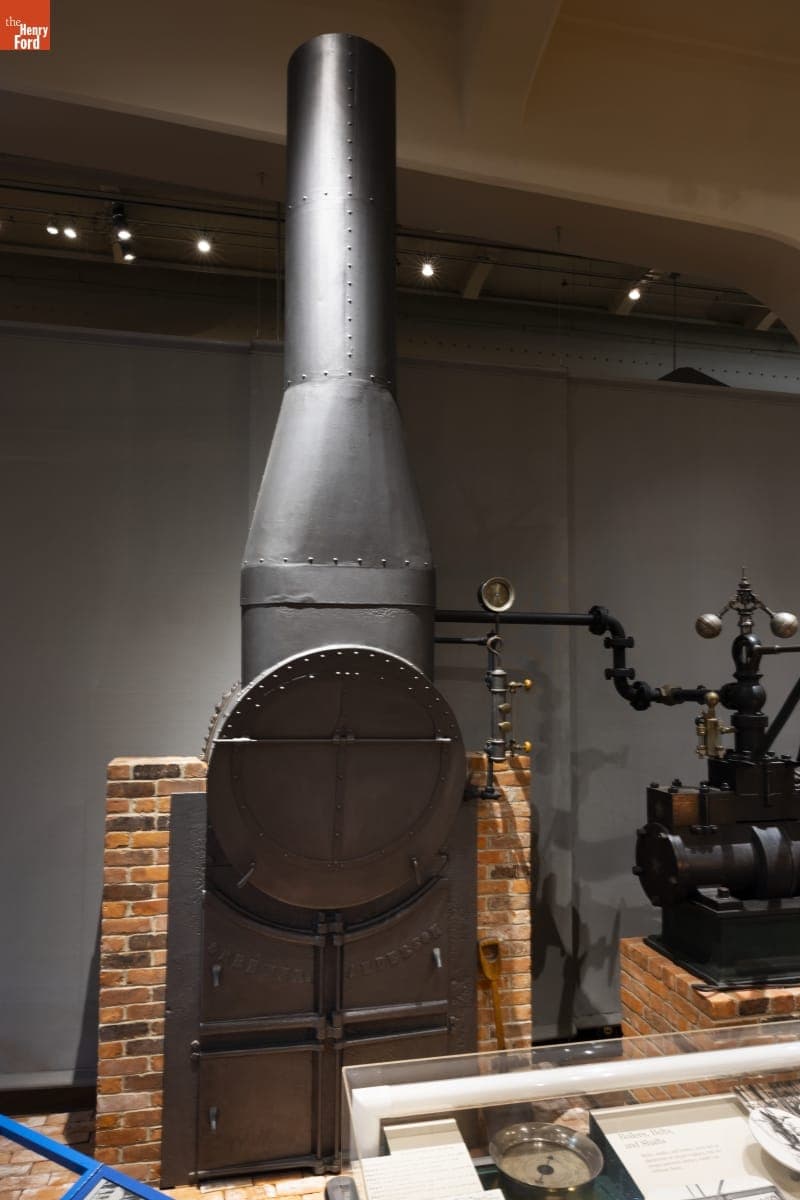 Steam Boiler, Used at the Tripp Sawmill, 1851-1880