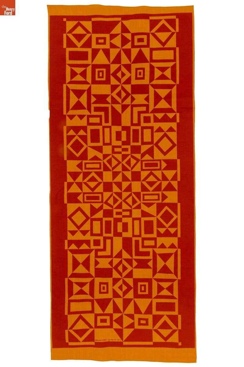 Environmental Enrichment Panel, "Kilim," Designed by Alexander Girard for Herman Miller, 1972