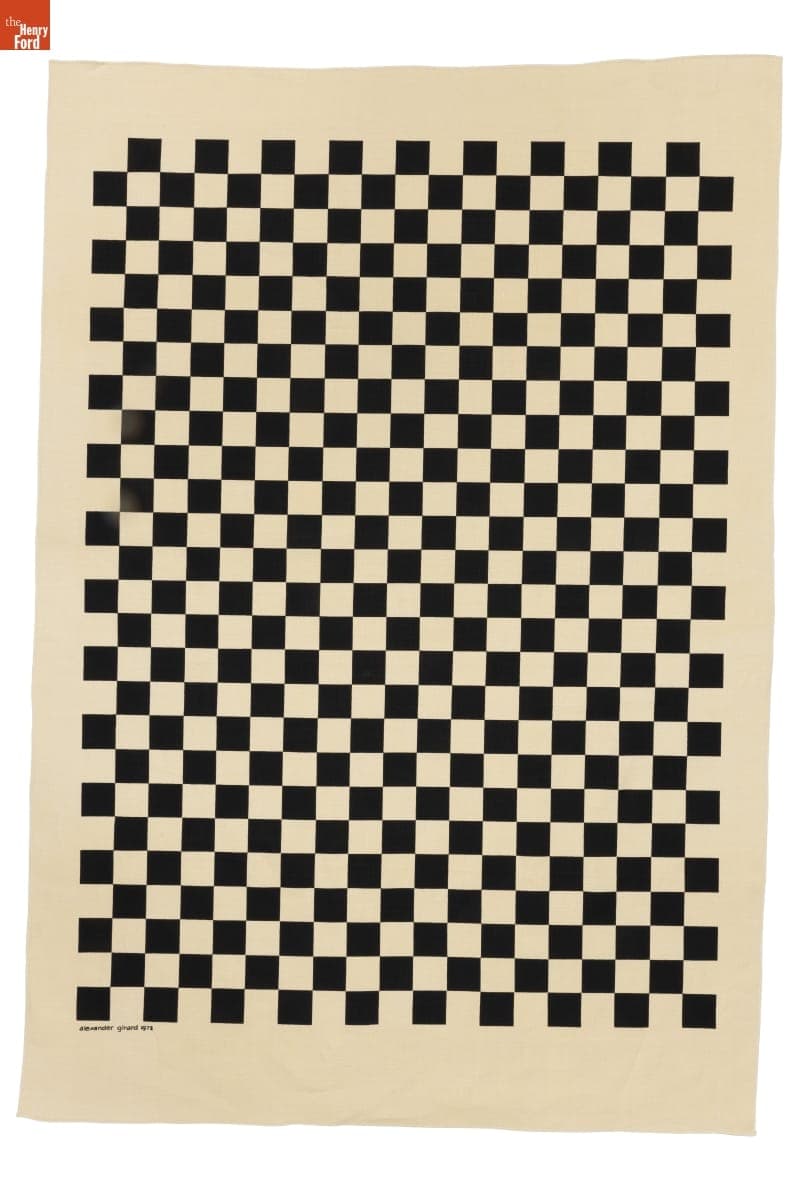 Environmental Enrichment Panel, "Checks," Designed by Alexander Girard for Herman Miller, 1972