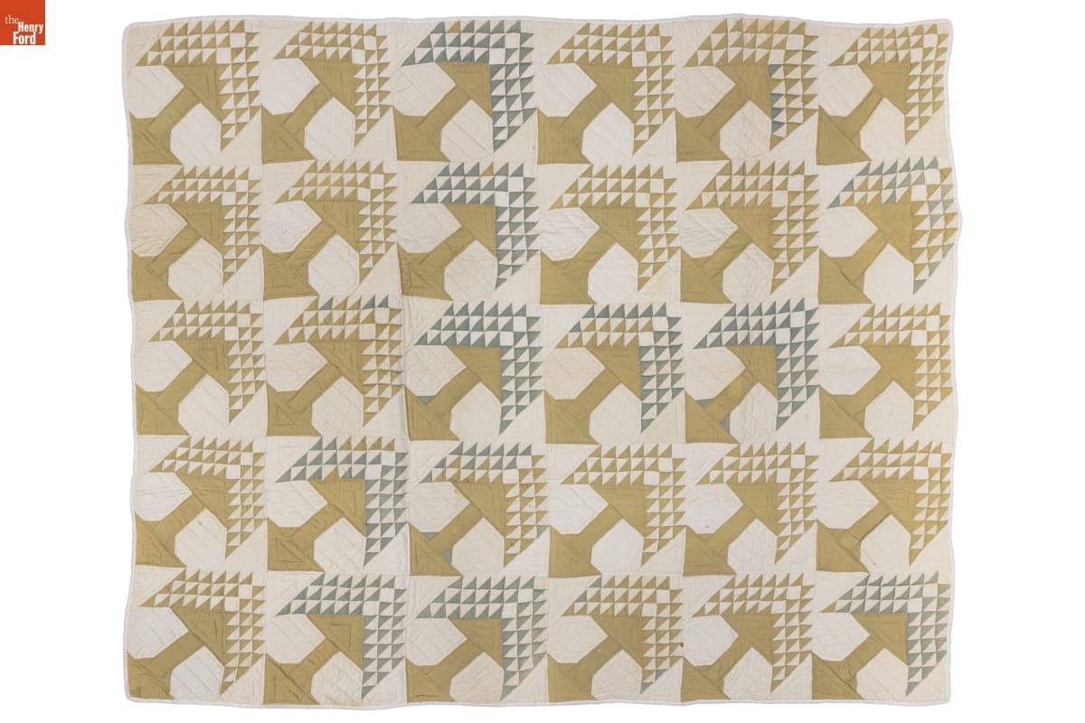 "Pine Tree" Quilt, circa 1930