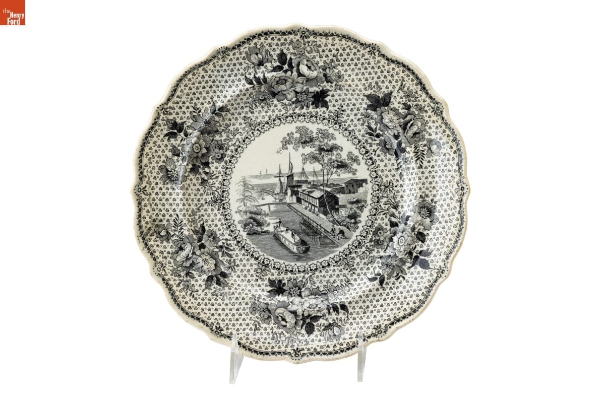 Plate, 1825-1835