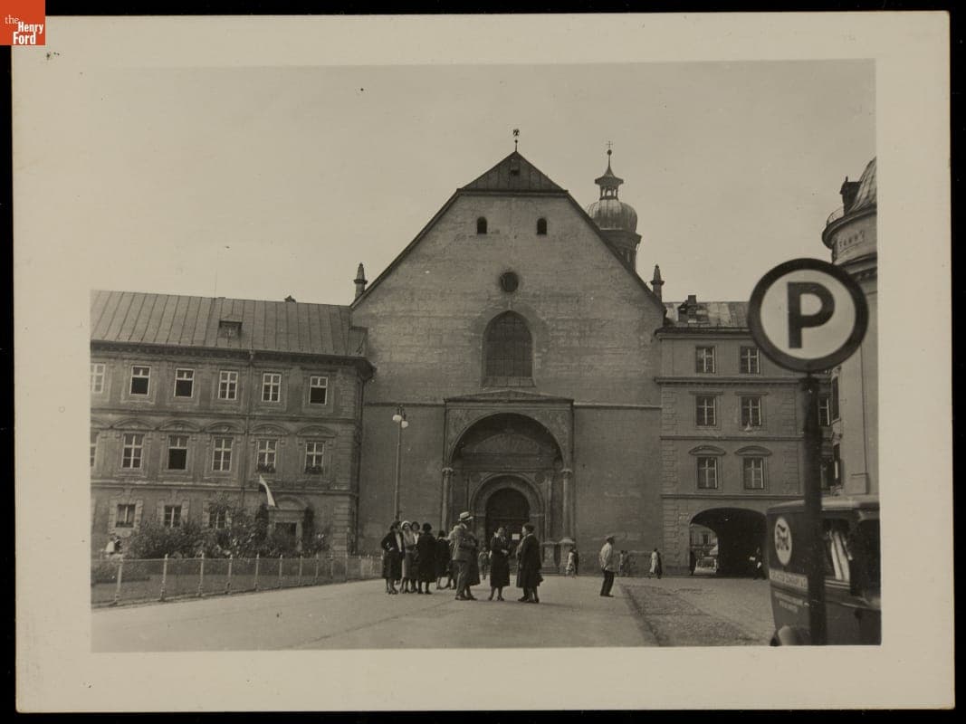 Cathedral in Innsbruck, Austria, circa 1935